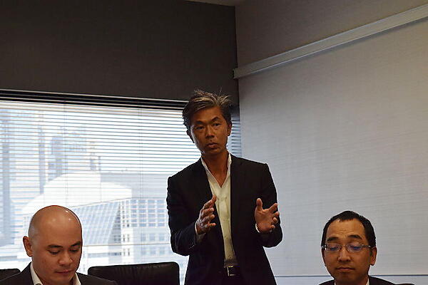 日本国内でSDS事業を担当する林孝浩氏