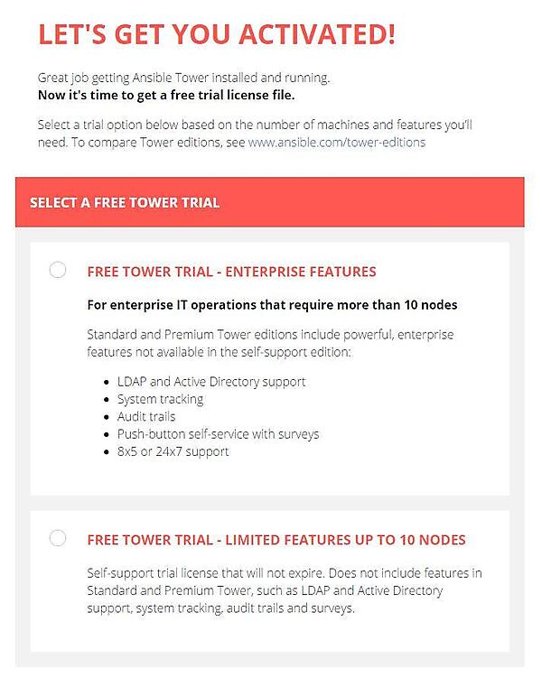 10ノードまでのライセンスを選択しSUBMIT