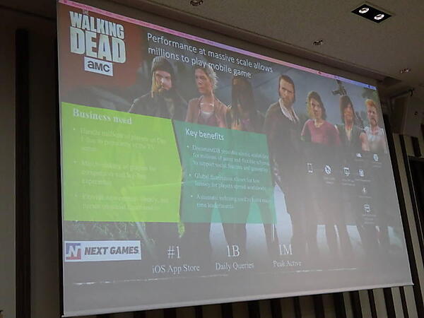 「Walking Dead」はDocumentDBで実装されている