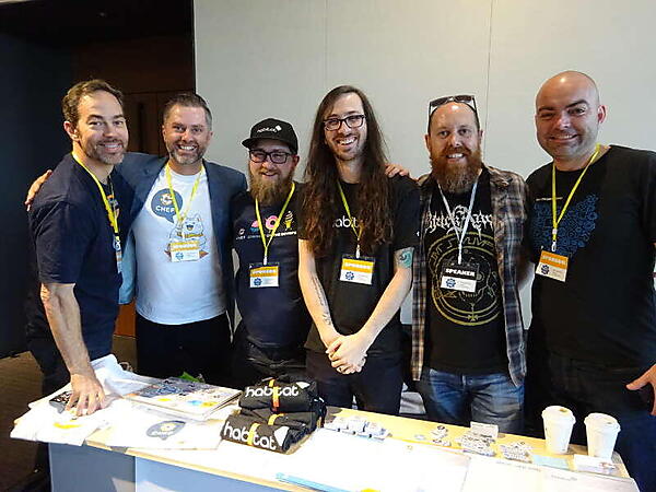 今回来日したChefの社員たち。どうみてもハッカーです