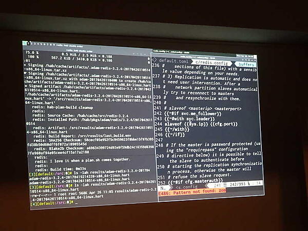 Jacob氏が利用したターミナル画面