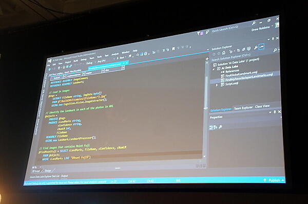 Azure Data Lakeのクエリー