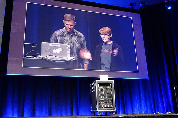 ベアメタルサーバーを使ったデモを実施