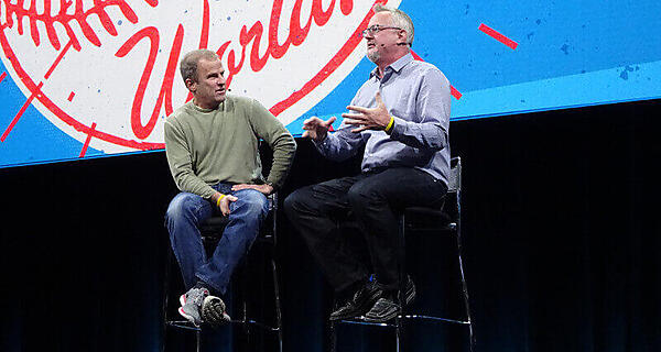 Googleのスティーブンス氏（左）とコリアー氏（右）