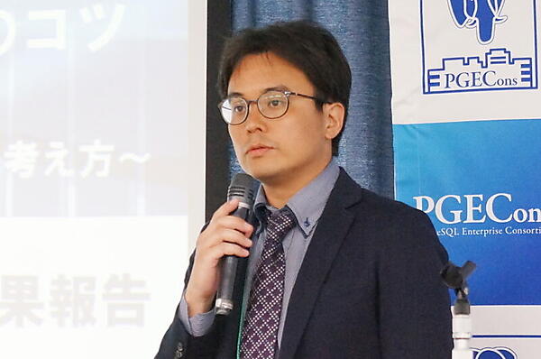 技術部会WG2の山本明範氏（富士通）