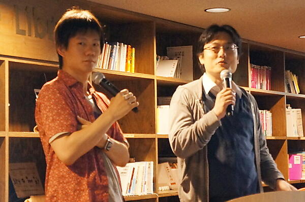 Speeeの村田賢太（mrkn）氏（左）とRubyアソシエーションの笹田耕一氏（右）