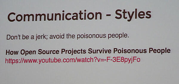 コミュニケーションにおける注意点：「嫌な奴になるな！」