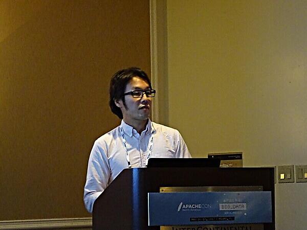 プレゼンテーションを行う大道氏