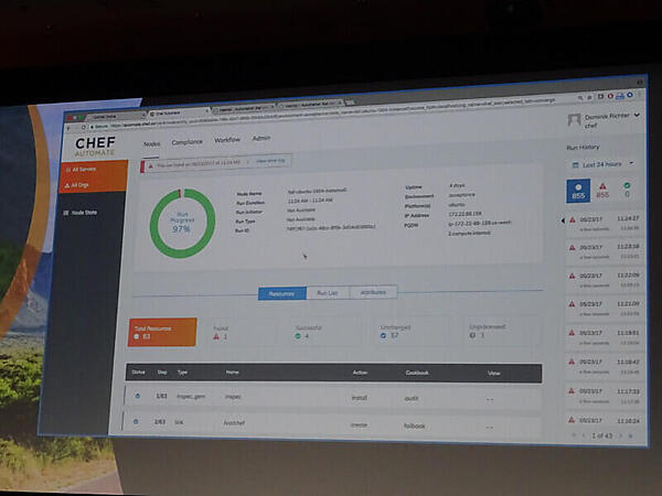 Chef Automateを利用したデモ