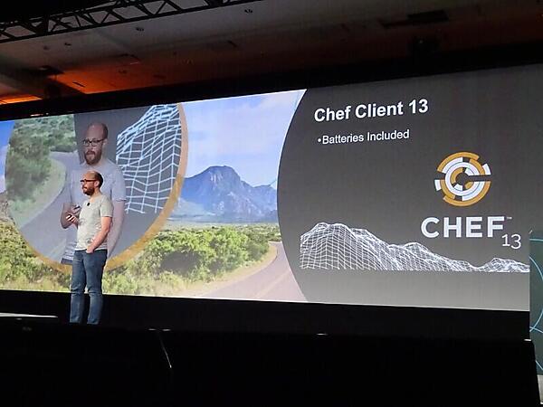 Chef 13の説明を行うThom May氏