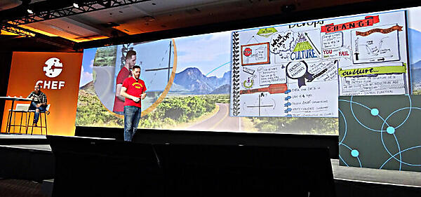 Habitatの解説を行うJamie Winsor氏