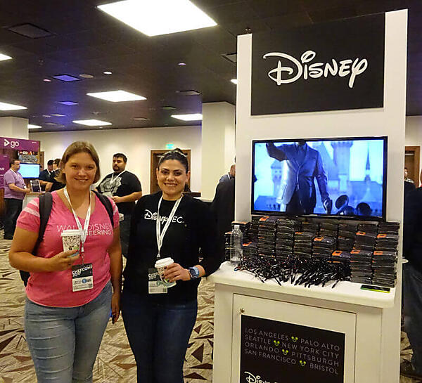 なんとディズニーもブースを出していたが目的は求人だそうだ