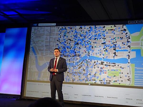 Schenk氏の後ろにみえるのが、WindyGridと呼ばれるアプリケーション