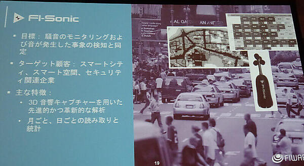 騒音を集めて分析を行うFI-Sonicのユースケース