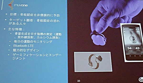 ヘルスモニターを使って骨粗鬆症を予防するmuvoneのユースケース