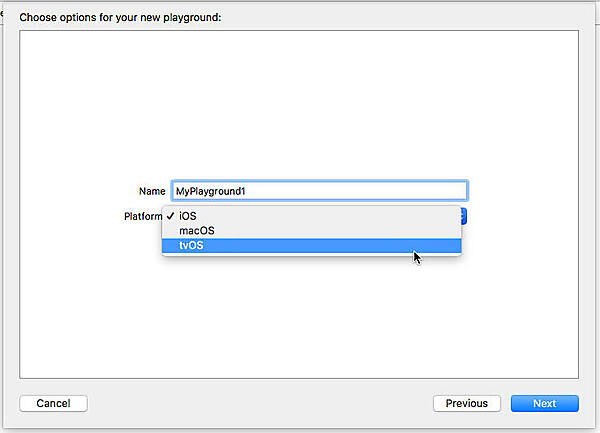 画面1　プラットフォームを選択