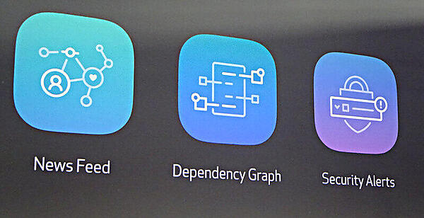 ポイントはNews Feed、Dependency Graph、そしてSecurity