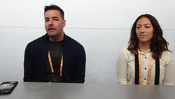 Jason Warner氏（左）とMiju Han氏（右）