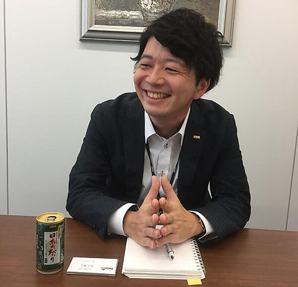 ダイドードリンコ、プロジェクトリーダーの西氏