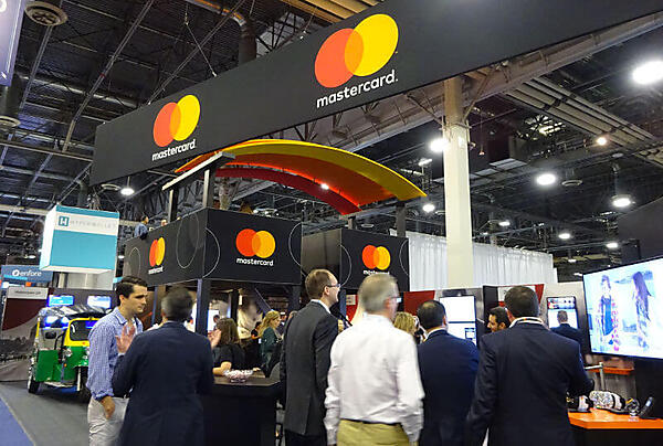 Master Cardのブース