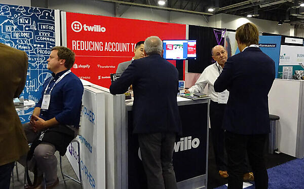 Twillioのブース