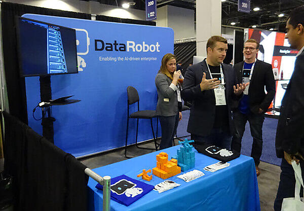 DataRobotのブース