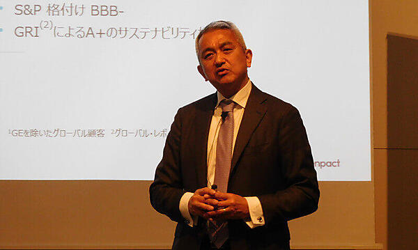 日本法人の代表取締役社長、杉浦英夫氏