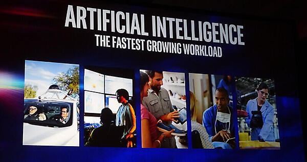 AIが最も拡大しているワークロードだという