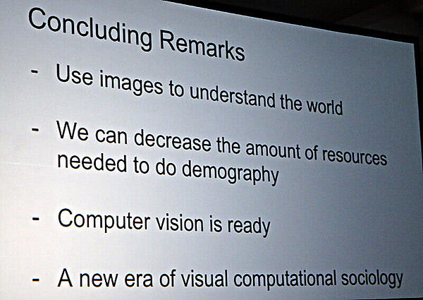 結論として画像認識は社会の役に立つ技術であることが検証された