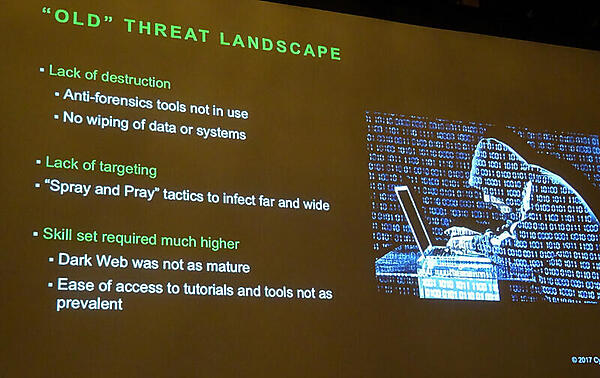 破壊力の少なかったのはもう昔の話だという