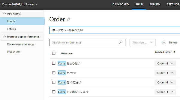 様々な語調の例文を登録することで、AIの学習が進む