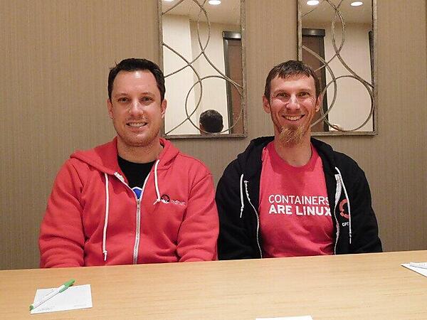 Brian Gracely氏（左）とChris Wright氏（右）