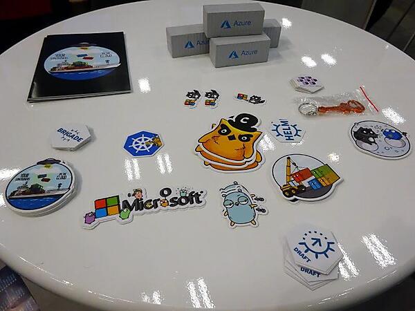 Microsoftが用意したステッカー