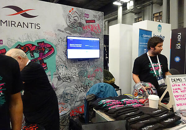 Mirantisのブース
