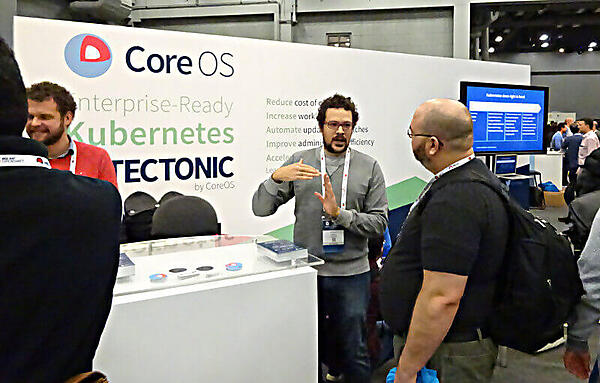 CoreOSのブース