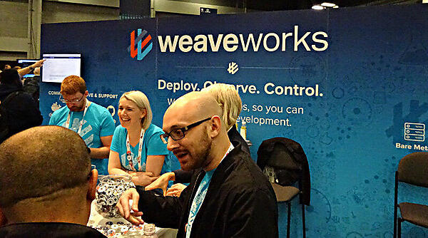 Weaveworksのブース