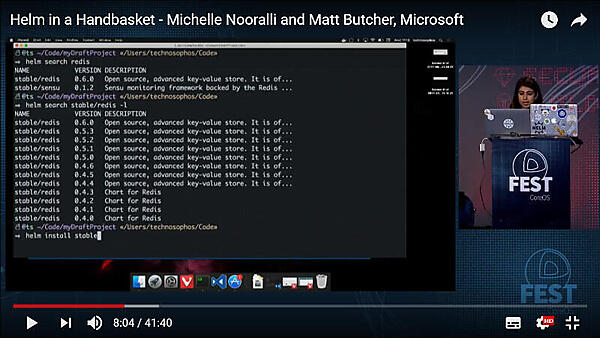 ChartリポジトリーにあるRedisを検索