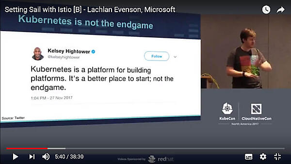 GoogleのKelsey Hightower氏のコメント