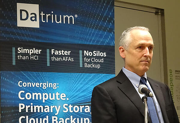 DatriumのCEO、Brian Biles氏