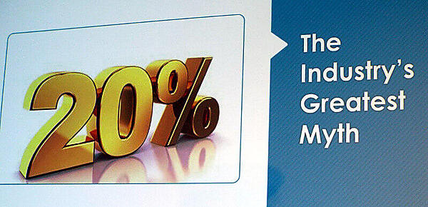 「20％ルール」は迷信