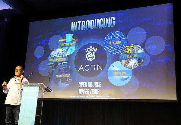 新たに紹介されたACRNはEdge向けハイパーバイザー