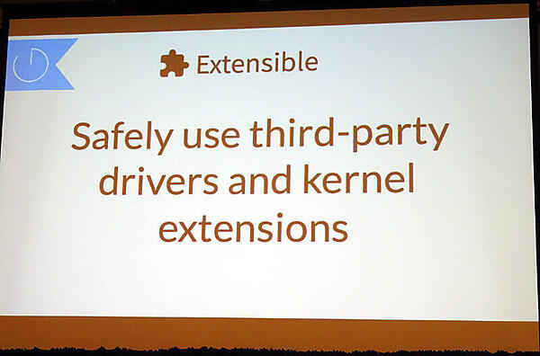 拡張性を持ちながらセキュアに実行できること