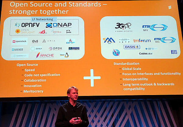 Ericssonのプレゼンテーション