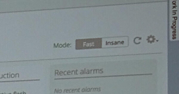 FAST/INSANEモードの切り替え