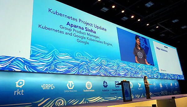 登壇したGoogleのAparna Sinha氏