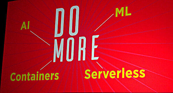 コンテナ、サーバーレス、機械学習がトピック