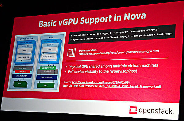 NovaにおけるGPUのサポート