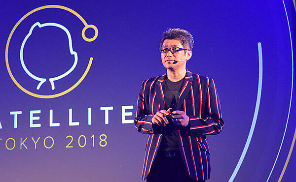 カントリーマネージャーの公家氏。日本でのGitHubの成長を紹介