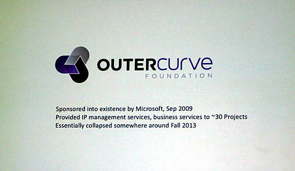 終了したOuterCurve Foundation