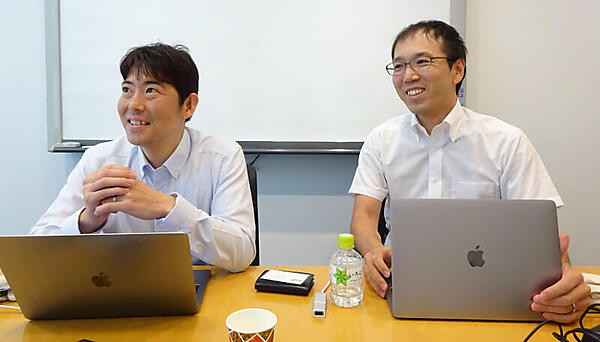 シスコのコミュニティ戦略を語る高田氏（左）と生田氏（右）